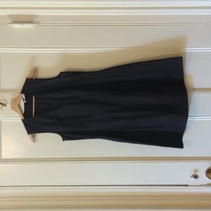 Everlane sleeveless little black dress with pockets, size 8